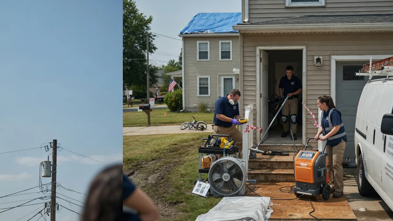Water Damage Repair in Morgantown, WV near me